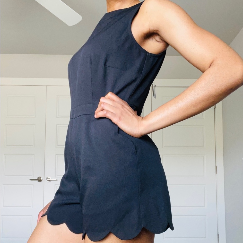 Black Newlook Sleeveless Playsuit - Picture 9 of 10